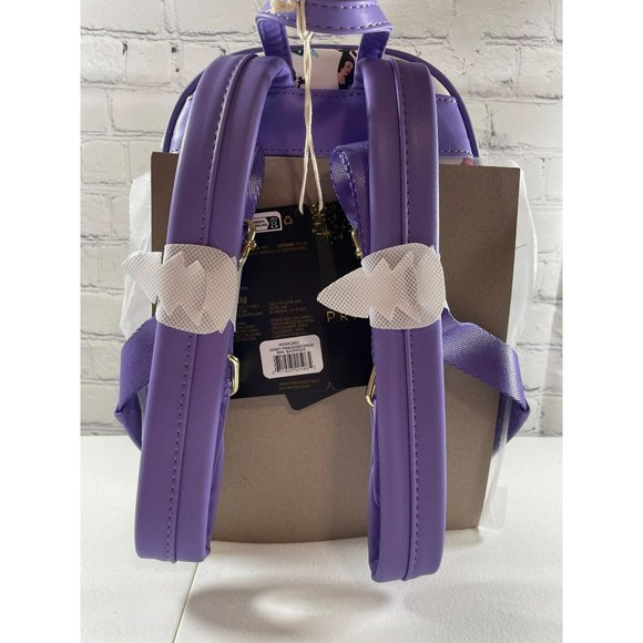 NWT LOUNGEFLY Disney Princesses Dress Graphic Mini Backpack - Picture 4 of 9